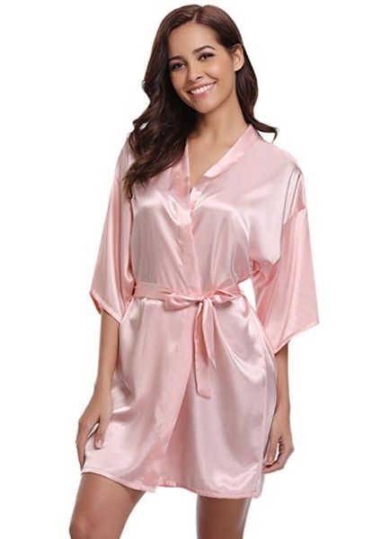rb032 2018 new silk kimono robe bathrobe women silk bridesmaid robes navy blue robes satin robe ladies dressing gowns, Black;red
rb032 2018 new silk kimono robe bathrobe women silk bridesmaid robes navy blue robes satin robe ladies dressing gowns, Black;red