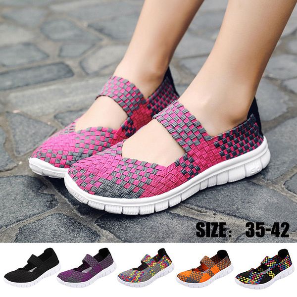 hand knit flats shoes women breathable women shoes casual lightweight sports ladies non-slip loafers, Black
hand knit flats shoes women breathable women shoes casual lightweight sports ladies non-slip loafers, Black