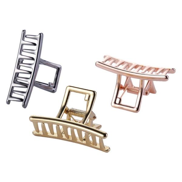 simple hair clips geometric rectangle hairpins metal hairdressing tool kids hair accessories kids accessories, Golden;silver
simple hair clips geometric rectangle hairpins metal hairdressing tool kids hair accessories kids accessories, Golden;silver