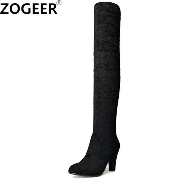 plus size women stretch faux suede thigh high boots fashion over the knee boots high heels woman shoes black pink
plus size women stretch faux suede thigh high boots fashion over the knee boots high heels woman shoes black pink