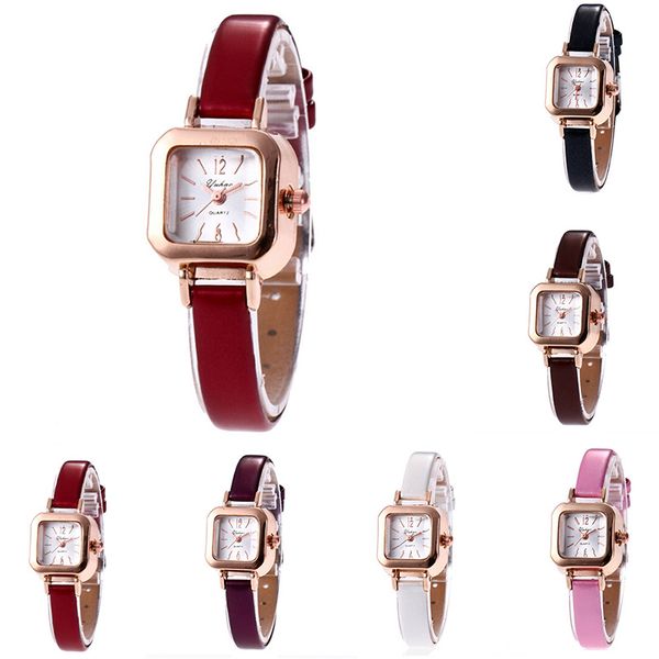 1pc leather square dial watche women fashion leather vintage quartz watches lady wrist watch 6 colors, Slivery;brown
1pc leather square dial watche women fashion leather vintage quartz watches lady wrist watch 6 colors, Slivery;brown
