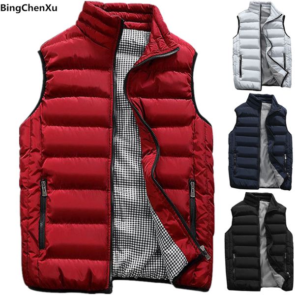 mens jacket sleeveless vest winter quality solid slim casual coats male cotton-padded men's vest men thicken waistcoats 5xl 4959, Black;white
mens jacket sleeveless vest winter quality solid slim casual coats male cotton-padded men's vest men thicken waistcoats 5xl 4959, Black;white