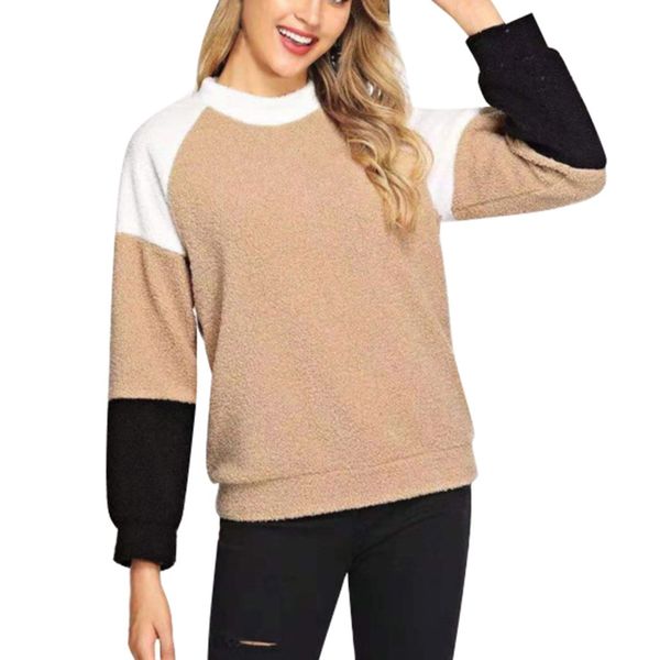 fashion patchwork hoodies pullover women autumn winter o-neck hoodie female sweatshirt coat clothes moletom feminino#j30, Black
fashion patchwork hoodies pullover women autumn winter o-neck hoodie female sweatshirt coat clothes moletom feminino#j30, Black