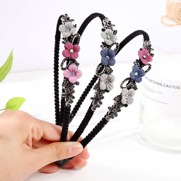 korean flower rhinestone headband vintage anti-skid alloy jewelry festival kawaii hair accessories for women cute girls, Slivery;white
korean flower rhinestone headband vintage anti-skid alloy jewelry festival kawaii hair accessories for women cute girls, Slivery;white