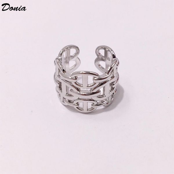 donia jewelry hot ring мода ручной инкрустацией циркон три ряда свинья нос европейский и американский творческий мужчины и женщины открытое, Silver
donia jewelry hot ring мода ручной инкрустацией циркон три ряда свинья нос европейский и американский творческий мужчины и женщины открытое, Silver