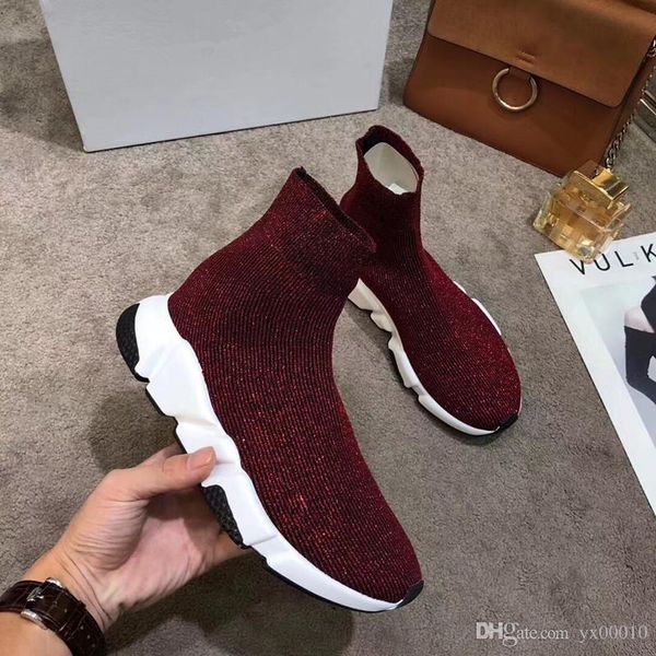 speed socks men and women trainers running shoes two-layer bottom triple-s sports shoes paris speed elastics knitted fz18010315, Black
speed socks men and women trainers running shoes two-layer bottom triple-s sports shoes paris speed elastics knitted fz18010315, Black