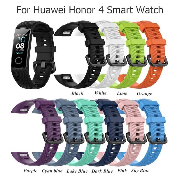 silicone watch band wrist bracelet for huawei honor band 4 standard version smart rubber wristband strap for honor 4 correa, Black;brown
silicone watch band wrist bracelet for huawei honor band 4 standard version smart rubber wristband strap for honor 4 correa, Black;brown