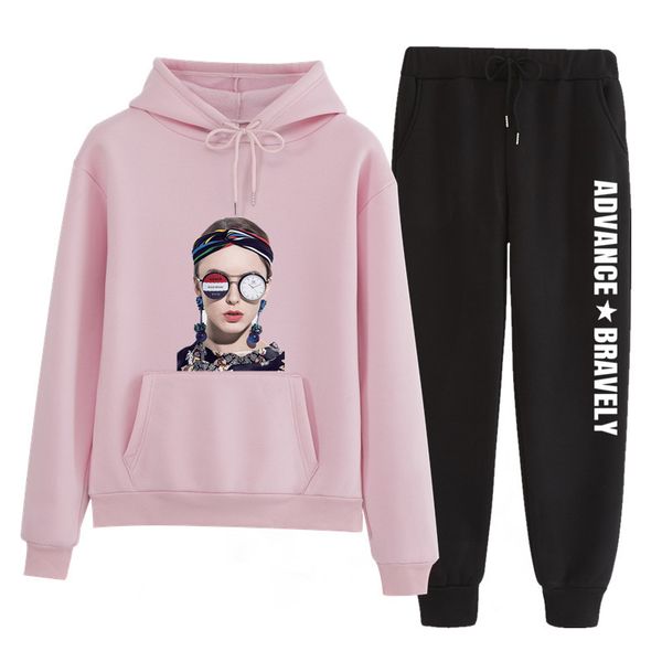 n89 2pcs women ladies hooded high waist pants trousers tracksuit hoodies sweatshirt sets outwear casual suit, White
n89 2pcs women ladies hooded high waist pants trousers tracksuit hoodies sweatshirt sets outwear casual suit, White