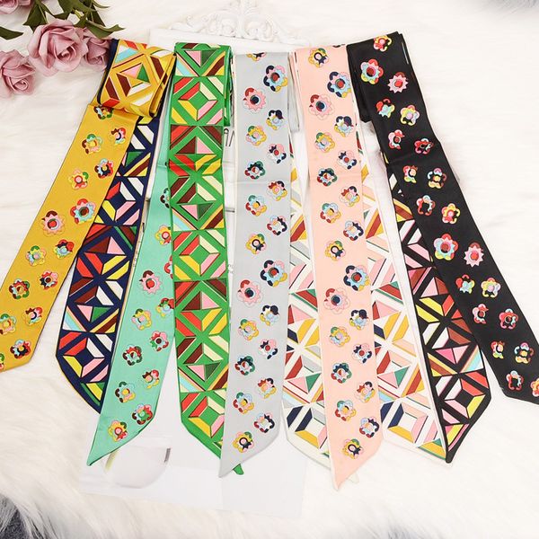 115cm lengthened money silk scarf printing twill silk tie bag handle small ribbon scarf lady scarf ribbon, Blue;gray
115cm lengthened money silk scarf printing twill silk tie bag handle small ribbon scarf lady scarf ribbon, Blue;gray