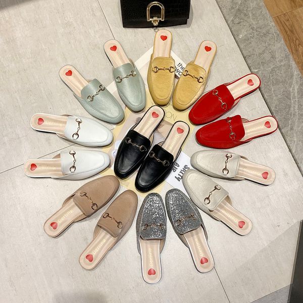 2020 new korean version of the flat-bottomed mule loafers a pedal social slippers-music of the tide in baotou ban tuo xie, Black
2020 new korean version of the flat-bottomed mule loafers a pedal social slippers-music of the tide in baotou ban tuo xie, Black