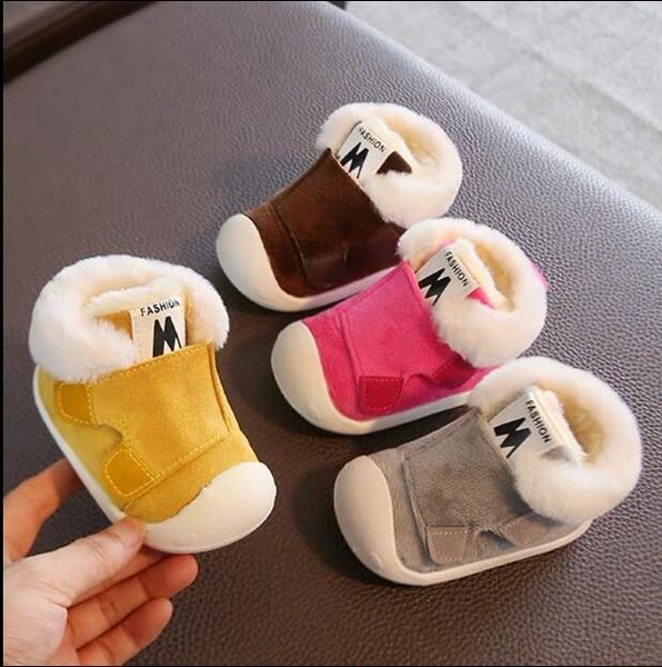 2019 new winter children plus cotton thick warm cotton shoes baby soft bottom toddler shoes boots, Black;grey
2019 new winter children plus cotton thick warm cotton shoes baby soft bottom toddler shoes boots, Black;grey