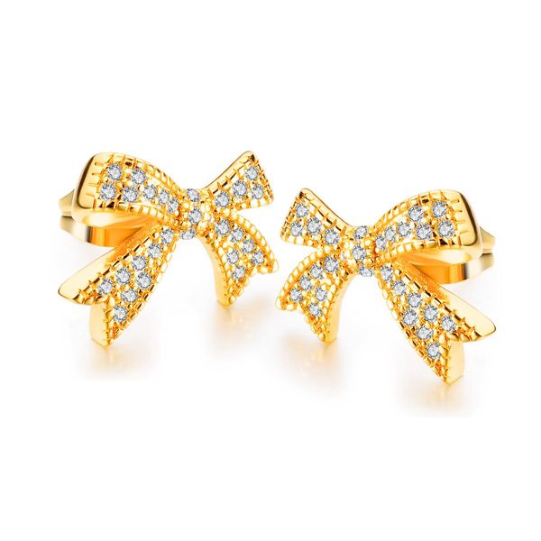 fashionable temperament wild bow crystal stud earrings luxury designer jewellery ladies wedding stud earrings 3-ke023, Silver
fashionable temperament wild bow crystal stud earrings luxury designer jewellery ladies wedding stud earrings 3-ke023, Silver