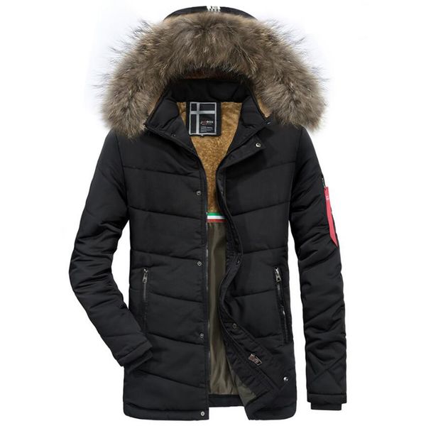 tang 2019 winter men thickening casual warm fur hooded collar jackets long coat brand design outwear parkas, Tan;black
tang 2019 winter men thickening casual warm fur hooded collar jackets long coat brand design outwear parkas, Tan;black