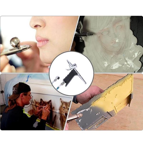 airbrush spray gun double action paint sprayer with hose 3 tips 2 cups for art painting tattoo manicure spray model nail
airbrush spray gun double action paint sprayer with hose 3 tips 2 cups for art painting tattoo manicure spray model nail