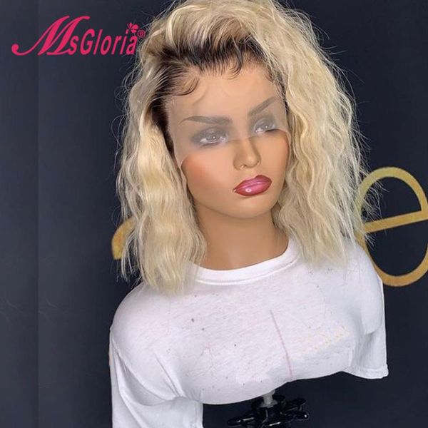 #613 blonde wig bob lace front wig deep wave 150% density brazilian remy 13x6 lace front human hair wigs for women pre plucked, Black;brown
#613 blonde wig bob lace front wig deep wave 150% density brazilian remy 13x6 lace front human hair wigs for women pre plucked, Black;brown