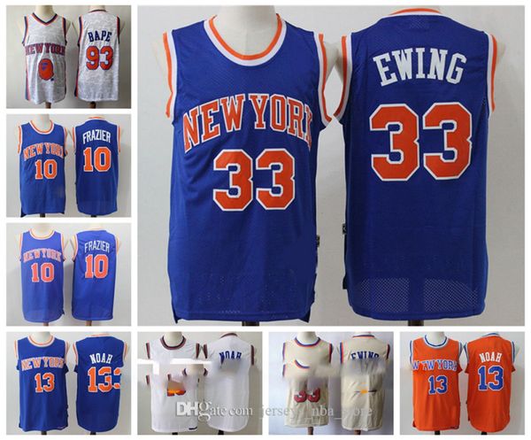 vintage 33 patrick ewing new york knicks throwback jersey 13 joakim noah retro mitchell ness 10 walt frazier basketball jerseys, Black;red
vintage 33 patrick ewing new york knicks throwback jersey 13 joakim noah retro mitchell ness 10 walt frazier basketball jerseys, Black;red
