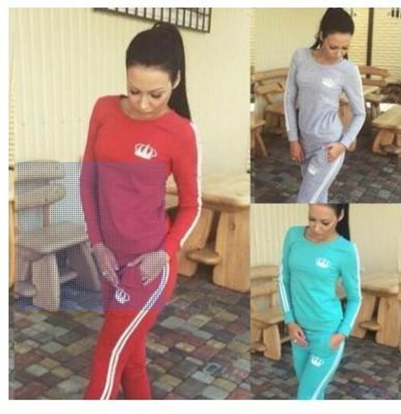 new 4 colors antumn winter tracksuit women clothing hoodies set letter print casual long sleeve sport suit costumes sweatshirt+pants, Gray
new 4 colors antumn winter tracksuit women clothing hoodies set letter print casual long sleeve sport suit costumes sweatshirt+pants, Gray