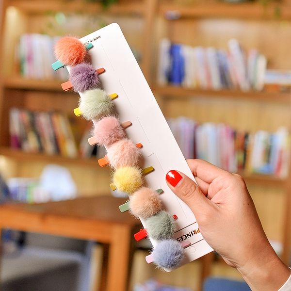 net red color plush ball hairpin female bangs hairpin word clip simple small cute broken hair clip, Golden;silver
net red color plush ball hairpin female bangs hairpin word clip simple small cute broken hair clip, Golden;silver