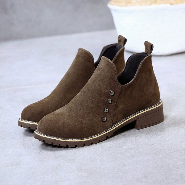 women boots female 4cm heel flock ankle vintage zip casual lady anti-skip, Black
women boots female 4cm heel flock ankle vintage zip casual lady anti-skip, Black