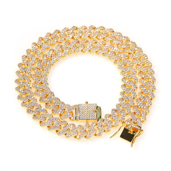 ale hip hop bling chains jewelry men 18k gold plated 12mm width miami cuban chain necklaces diamond iced out chian necklaces, Silver
ale hip hop bling chains jewelry men 18k gold plated 12mm width miami cuban chain necklaces diamond iced out chian necklaces, Silver