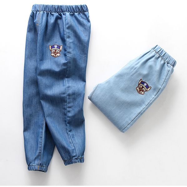 shujin summer baby boys girls denim pants toddler kids thin loose casual rippled jeans trousers children denim mosquito pants, Blue
shujin summer baby boys girls denim pants toddler kids thin loose casual rippled jeans trousers children denim mosquito pants, Blue