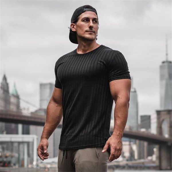 running jerseys sport shirt men knitted o-neck gym training t elastic tight t-shirt male bodybuilding fitness tshirt, Black;blue
running jerseys sport shirt men knitted o-neck gym training t elastic tight t-shirt male bodybuilding fitness tshirt, Black;blue
