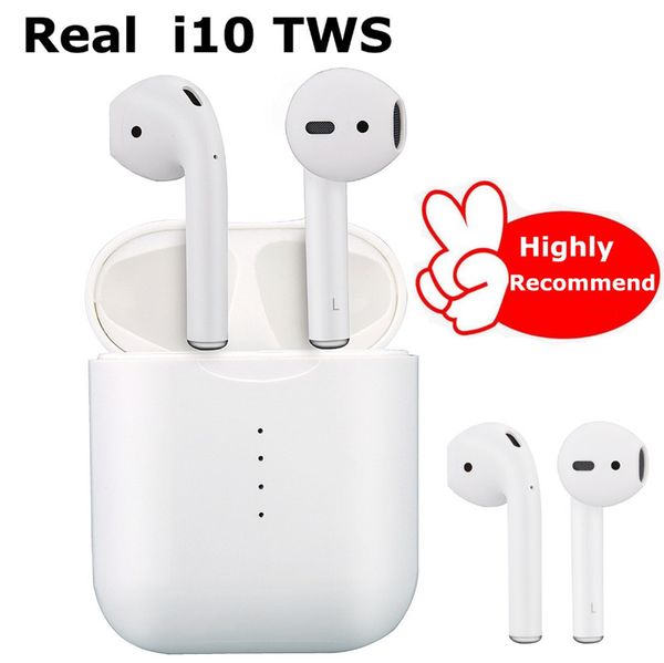 Original Factory! i10 Bluetooth headset TWS sports wireless touch stereo with charging box earbuds for iPhone android smartphone
Original Factory! i10 Bluetooth headset TWS sports wireless touch stereo with charging box earbuds for iPhone android smartphone