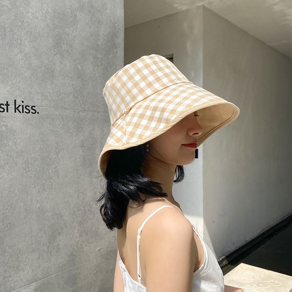 summer foldable bucket hat women outdoor sunscreen cotton fishing hunting cap men basin chapeau sun prevent hats present t200605, Blue;gray
summer foldable bucket hat women outdoor sunscreen cotton fishing hunting cap men basin chapeau sun prevent hats present t200605, Blue;gray