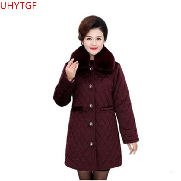 middle aged female jacket winter clothing new warm gold velvet cotton clothing coat large size women's winter jacket 709, Black
middle aged female jacket winter clothing new warm gold velvet cotton clothing coat large size women's winter jacket 709, Black