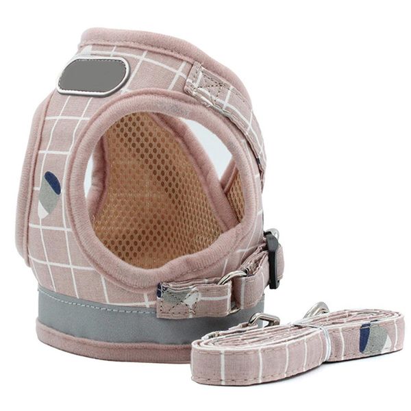 pet dog walking harness leash breathable walking for small dog puppy vest strap teddy reflective lead leash sets
pet dog walking harness leash breathable walking for small dog puppy vest strap teddy reflective lead leash sets