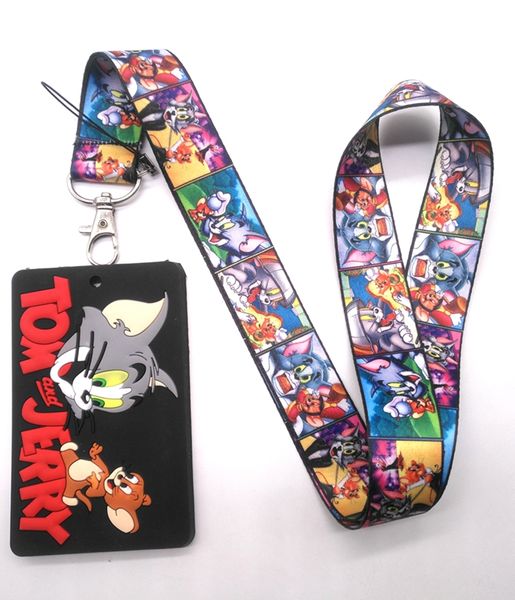 new 1 pcs cartoon cat mouse card neck strap lanyards badge holder rope pendant key chain accessorie, Silver
new 1 pcs cartoon cat mouse card neck strap lanyards badge holder rope pendant key chain accessorie, Silver