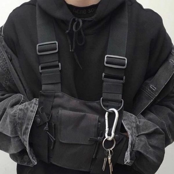 hip hop chest bag for men oxford waterproof fashion streetwear functional package tactical harness chest rig bag kanye west t200521
hip hop chest bag for men oxford waterproof fashion streetwear functional package tactical harness chest rig bag kanye west t200521