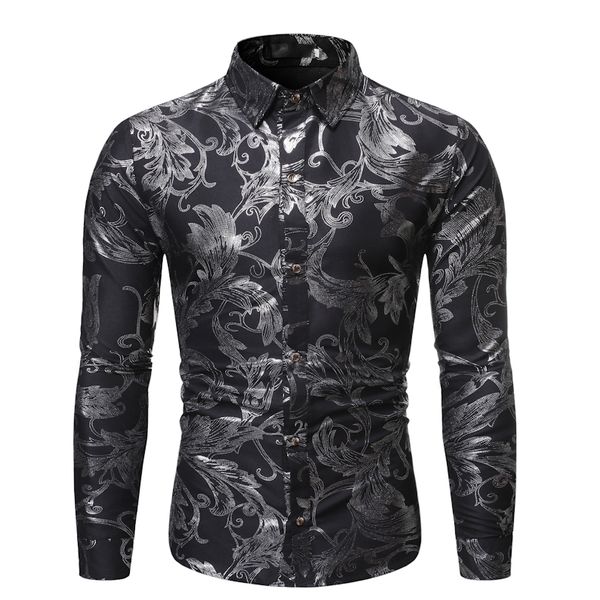 autumn and winter shirt new fashion joker, stamping decoration, casual lapel man long sleeve flower shirt camisa masculina, White;black
autumn and winter shirt new fashion joker, stamping decoration, casual lapel man long sleeve flower shirt camisa masculina, White;black