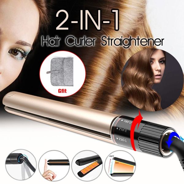 professional 2-in-1 hair straightener curler rotating anti-winding hair straightening iron curler ceramic iron hair styling tool
professional 2-in-1 hair straightener curler rotating anti-winding hair straightening iron curler ceramic iron hair styling tool