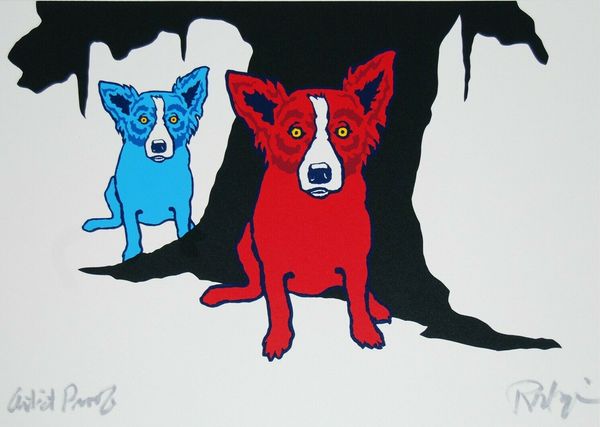 george rodrigue blue dog don't like bein' home decor handpainted &hd print oil painting on canvas wall art canvas pictures 200113
george rodrigue blue dog don't like bein' home decor handpainted &hd print oil painting on canvas wall art canvas pictures 200113