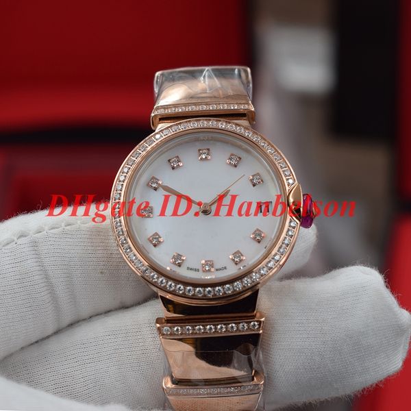 Hot sale Fashion ladies watch diamond White dial AAA Rose gold stainless steel bracelet Japan quartz movement calendar
Hot sale Fashion ladies watch diamond White dial AAA Rose gold stainless steel bracelet Japan quartz movement calendar