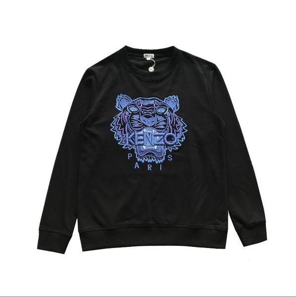 2019 sweater ladies cotton color ring striped letters animal print casual shirt long-sleeved sweater tiger head embroidery--8, White
2019 sweater ladies cotton color ring striped letters animal print casual shirt long-sleeved sweater tiger head embroidery--8, White