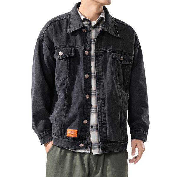 2020 spring autumn mens denim jacket fashion male jeans jackets plus size casual streetwear vintage men jeans outwear clothing, Black;brown
2020 spring autumn mens denim jacket fashion male jeans jackets plus size casual streetwear vintage men jeans outwear clothing, Black;brown