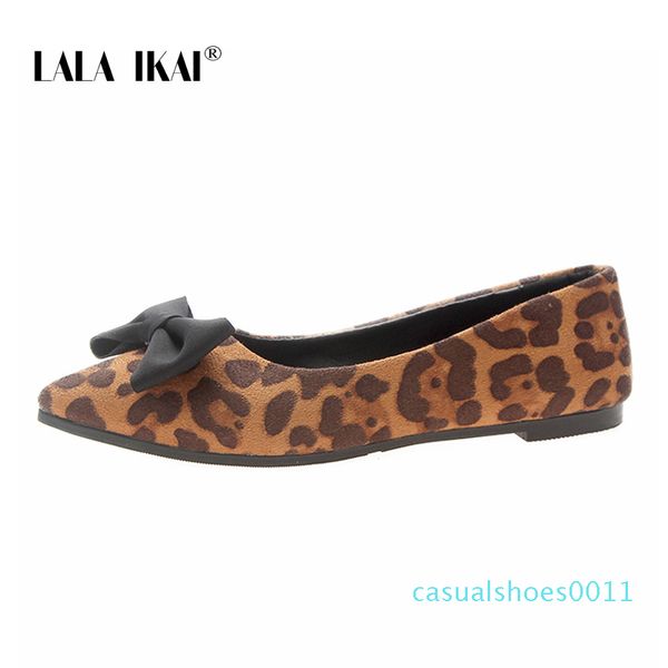 lala ikai drop-shipping flat shoes women spring summer fashion leopard pointed toe butterfly-knot slip-on shoes c11, Black
lala ikai drop-shipping flat shoes women spring summer fashion leopard pointed toe butterfly-knot slip-on shoes c11, Black