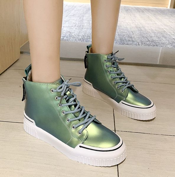 street style girls shoe booties casual sports running shoes flat platform lace up plus velvet warm women shoes boots female, Black
street style girls shoe booties casual sports running shoes flat platform lace up plus velvet warm women shoes boots female, Black