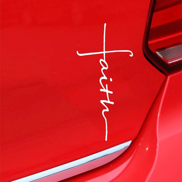 15*7.2cm faith cross decal cars boats motorcycle helmet sticker rear window bumper car sticker
15*7.2cm faith cross decal cars boats motorcycle helmet sticker rear window bumper car sticker