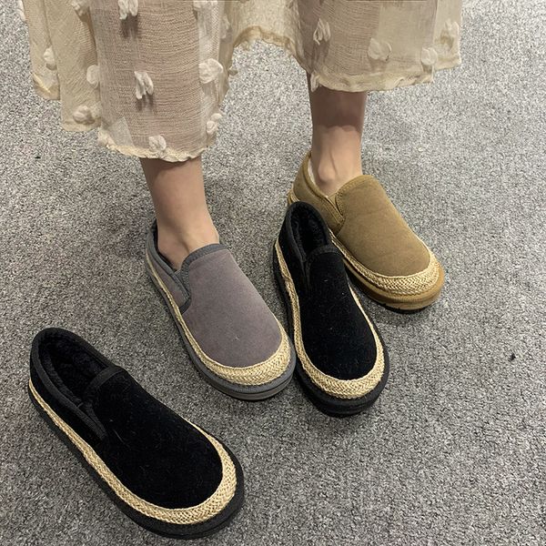 2019 new winter harajuku lazy bread shoes fashion plus velvet cotton shoes warm non-slip female snow tide, Black
2019 new winter harajuku lazy bread shoes fashion plus velvet cotton shoes warm non-slip female snow tide, Black