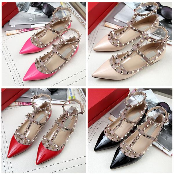 brand designer luxury lady shoes 2020 genuine leather pointed rivet flat shoes women work party wedding fashion shoes, Black
brand designer luxury lady shoes 2020 genuine leather pointed rivet flat shoes women work party wedding fashion shoes, Black