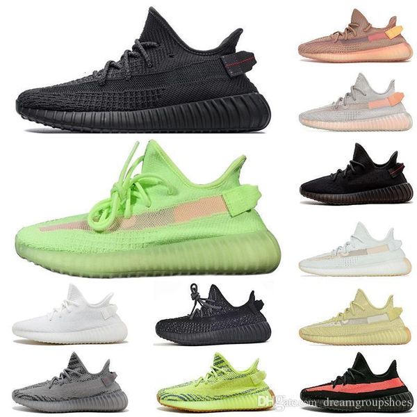 

2019 kanye west lundmark synth antlia black static reflective chameleon clay hyperspace true form mens women running shoes sports sneakerss