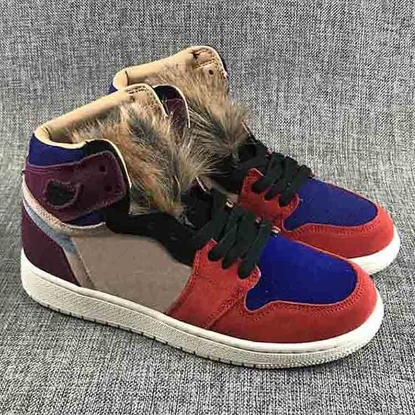good qaulitys jumpman 1 high og aleali may kids basketball shoes 1s hair tongues bordeaux rush red blue sports shoes fashion sneakers, Black
good qaulitys jumpman 1 high og aleali may kids basketball shoes 1s hair tongues bordeaux rush red blue sports shoes fashion sneakers, Black