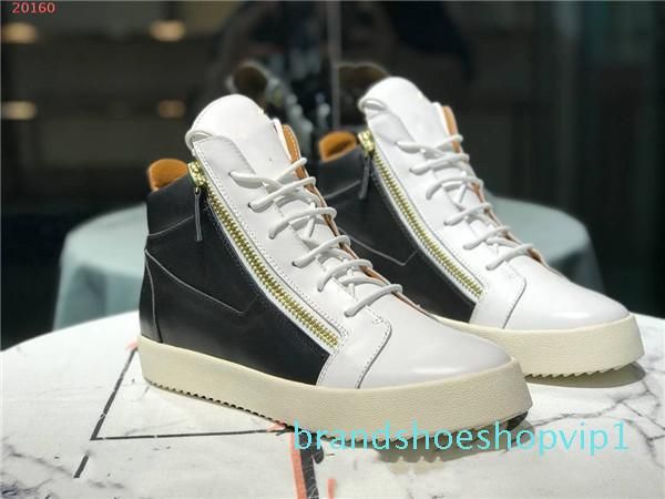 2019 new style luxury designer sneakers fashion brand genuine leather breathable casual men high shoes four seasons travel shoes, Black
2019 new style luxury designer sneakers fashion brand genuine leather breathable casual men high shoes four seasons travel shoes, Black