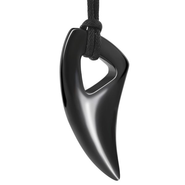 horn shape spike pendant necklace mens hip hop 316l stainless steel cool men jewelry with friendship rope chain, Silver
horn shape spike pendant necklace mens hip hop 316l stainless steel cool men jewelry with friendship rope chain, Silver