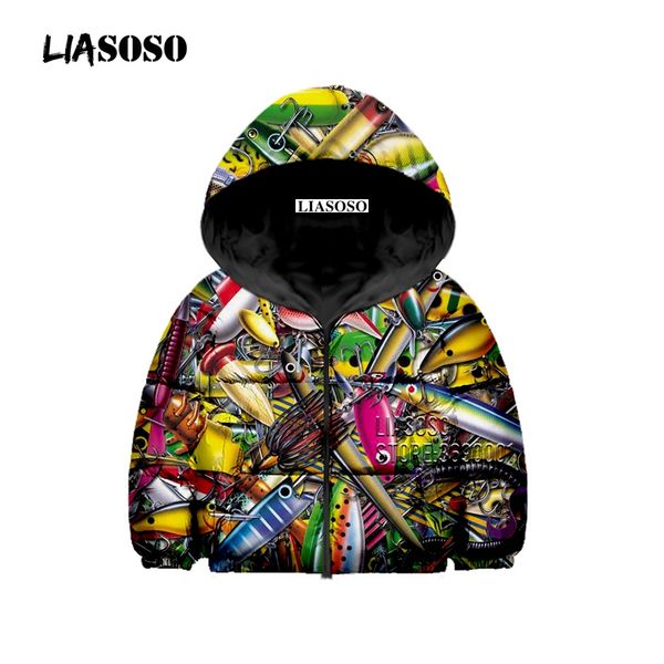 fishing fish 3d printed kids winter down jacket for girls boys children's down jacket hooded casual winter coat baby clothes, Black
fishing fish 3d printed kids winter down jacket for girls boys children's down jacket hooded casual winter coat baby clothes, Black