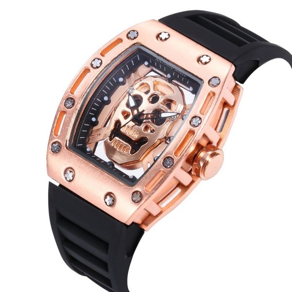 High Quality Mens Luxury Watch Silicone Ghost Head Skeleton Famous Brand Watches Skull Sports Quartz Hollow Wristwatches Clock Gifts aaa
High Quality Mens Luxury Watch Silicone Ghost Head Skeleton Famous Brand Watches Skull Sports Quartz Hollow Wristwatches Clock Gifts aaa