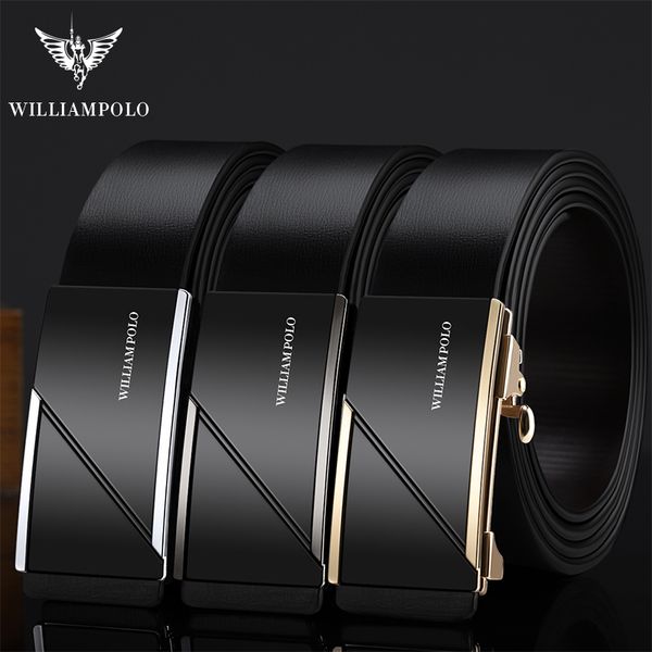 williampolo leather strap male automatic buckle belts for men girdle trend men's belts fashion designer belt luxury gold belt t200615, Black;brown
williampolo leather strap male automatic buckle belts for men girdle trend men's belts fashion designer belt luxury gold belt t200615, Black;brown